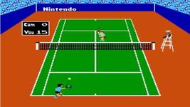une photo d'Ã©cran de Tennis sur Nintendo Nes